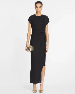 Best Asymmetrical pleated dress Women Dresses