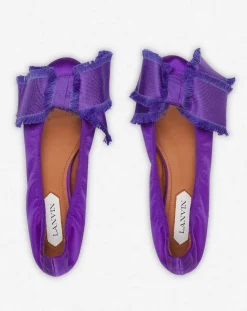 Hot Ballerina flat with a satin bow Women Ballerinas