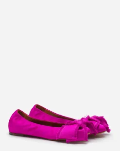Clearance Ballerina flat with a satin bow Women Ballerinas