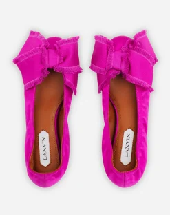 Clearance Ballerina flat with a satin bow Women Ballerinas