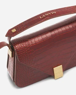 New Concerto arpège bag in crocodile-effect leather Women Concerto