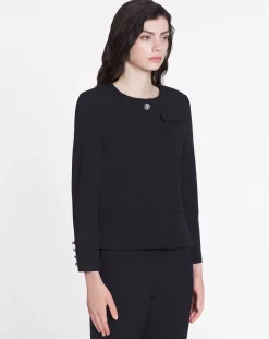 Best Cropped fitted jacket Women Coats & Jackets