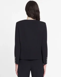 Best Cropped fitted jacket Women Coats & Jackets