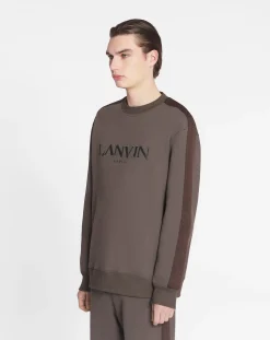 Discount Curb side embroidered loose-fitting sweatshirt Knitwear & Sweatshirts