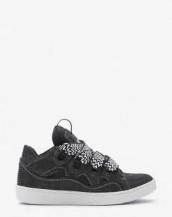 Outlet Curb sneakers in denim Sneakers