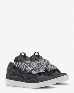 Outlet Curb sneakers in denim Sneakers