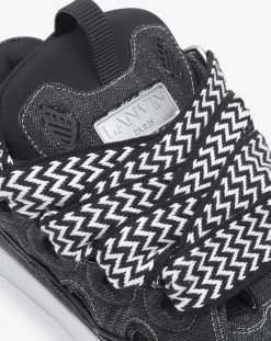 Curb sneakers in denim Women Sneakers