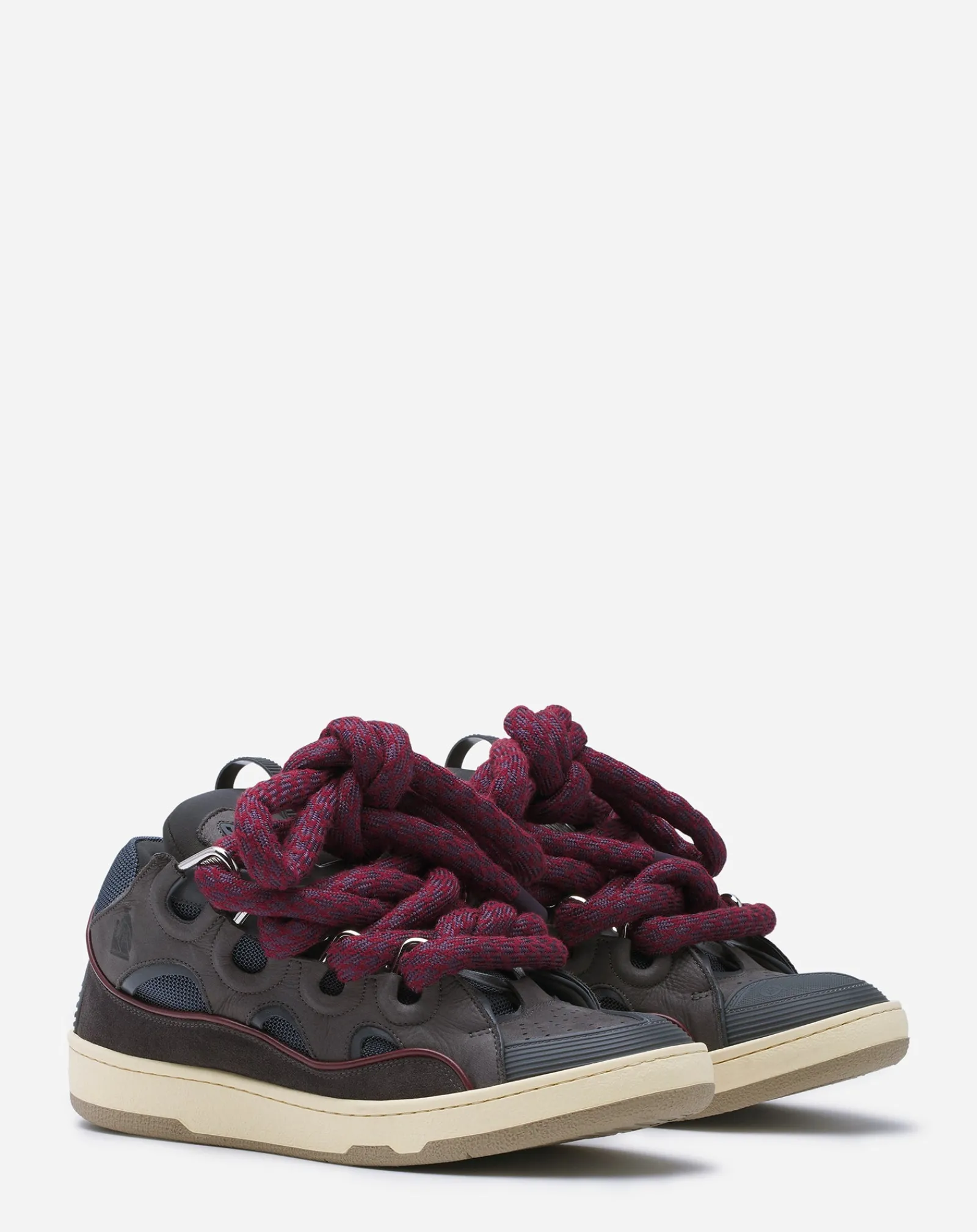 Hot Curb sneakers in leather with snake laces Sneakers