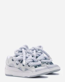 Clearance Curb sneakers in leather with snake laces Women Curb