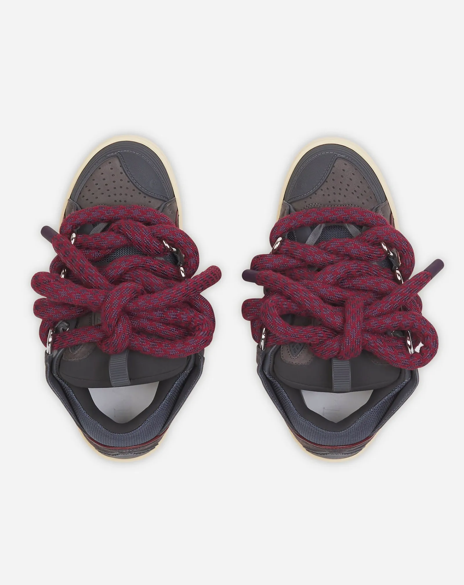 Outlet Curb sneakers in leather with snake laces Women Curb