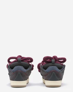 Outlet Curb sneakers in leather with snake laces Women Curb