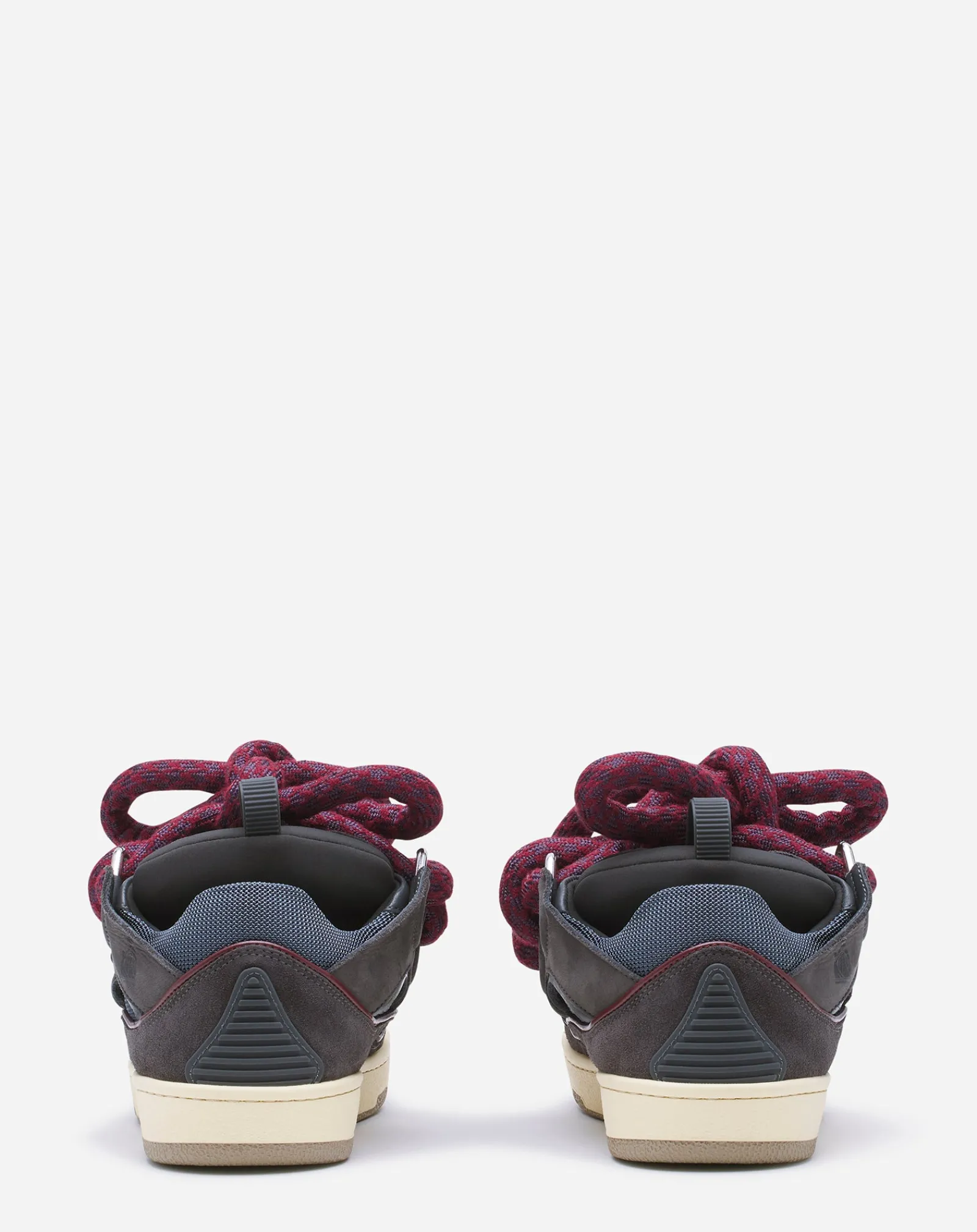 Online Curb sneakers in leather with snake laces Women Sneakers