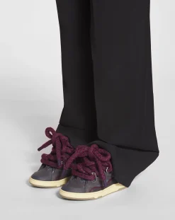 Online Curb sneakers in leather with snake laces Women Sneakers