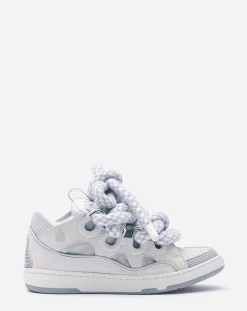 Clearance Curb sneakers in leather with snake laces Women Sneakers