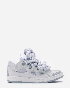 Online Curb sneakers in leather with snake laces Curb