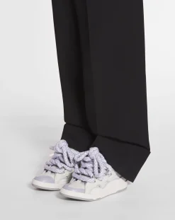 Online Curb sneakers in leather with snake laces Curb