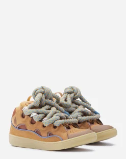 Outlet Curb sneakers in leather with snake laces Sneakers