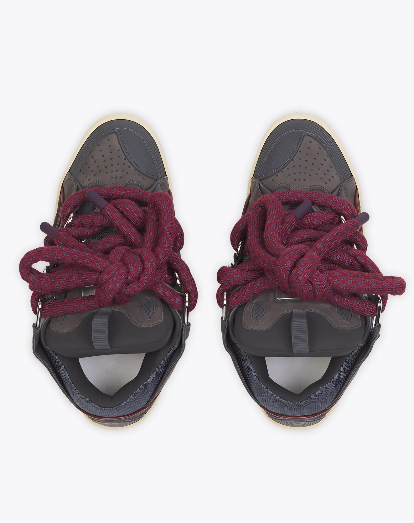 Online Curb sneakers in leather with snake laces Curb