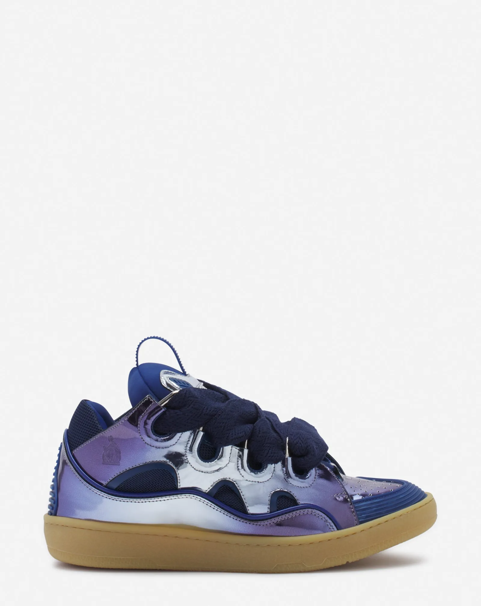 New Curb sneakers in metallic leather Women Sneakers