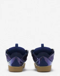 New Curb sneakers in metallic leather Women Curb