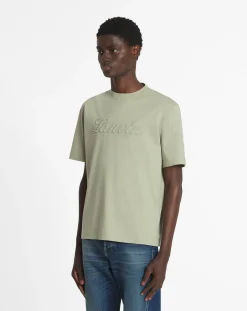 Outlet Debossed t-shirt T-shirts & Polos