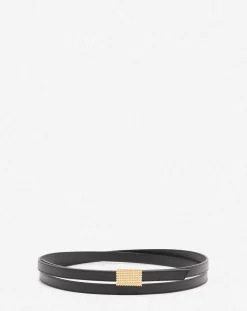 Hot Double concerto leather belt Women Belts