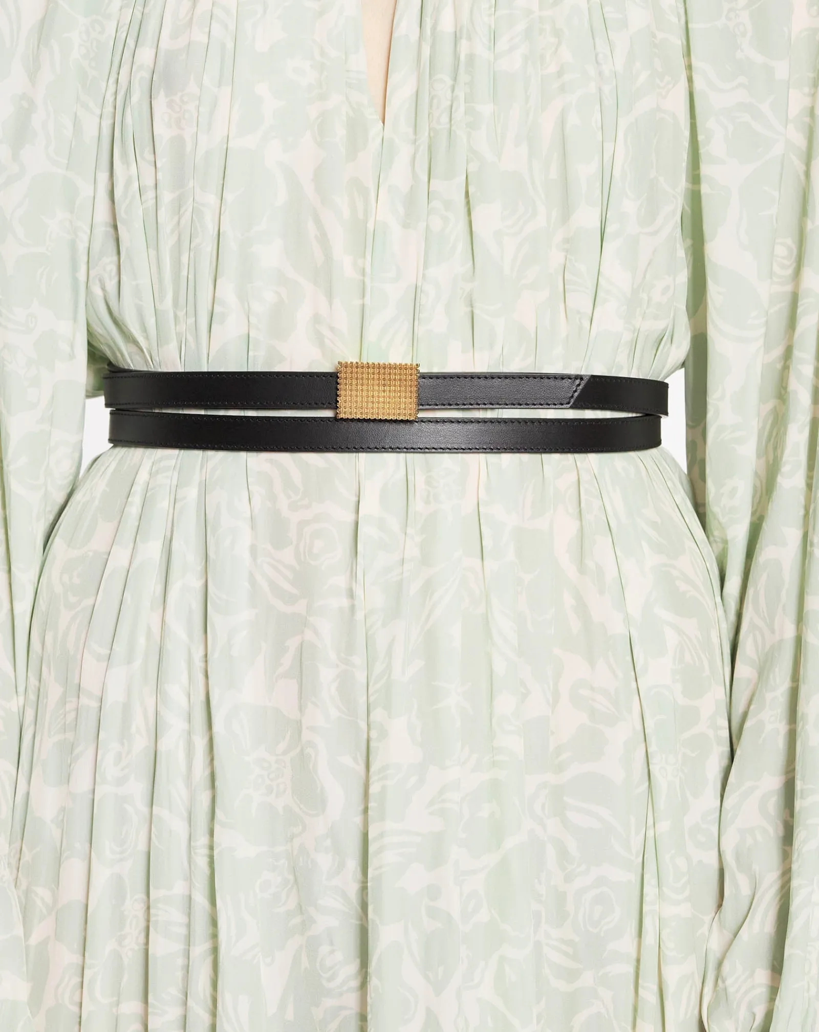 Hot Double concerto leather belt Women Belts