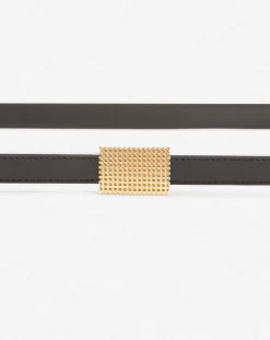 Hot Double concerto leather belt Women Belts