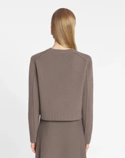 Discount Embroidered knit sweater Women Knitwear