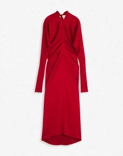 Fitted silk dress Women Dresses