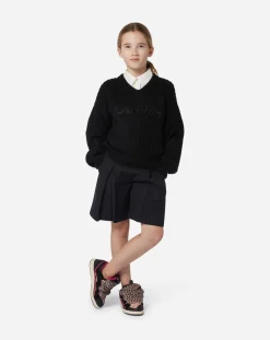 Sale Flared pleated bermuda shorts Girls (4-12 Years)