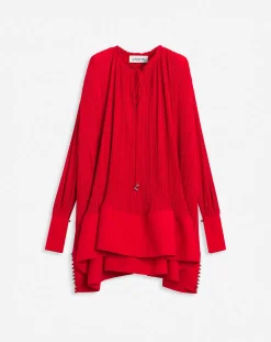 Clearance Flared pleated dress Women Dresses