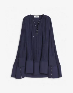 Flared pleated dress Women Dresses
