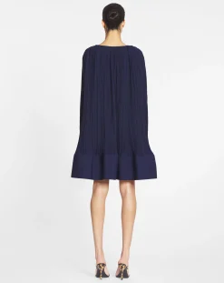 Flared pleated dress Women Dresses