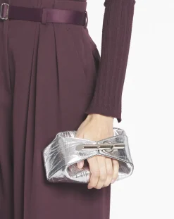 Best Haute séquence clutch bag in metallic leather Women Mini Bags & Clutches