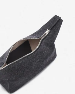 Outlet Haute séquence clutch bag in suede Women Crossbody Bags & Shoulder Bags