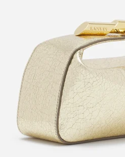 New Haute séquence clutch bag in crackled metallic leather Women Mini Bags & Clutches
