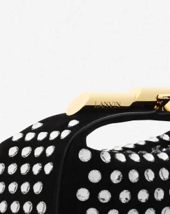 Outlet Haute séquence leather clutch bag with rhinestones Women Mini Bags & Clutches