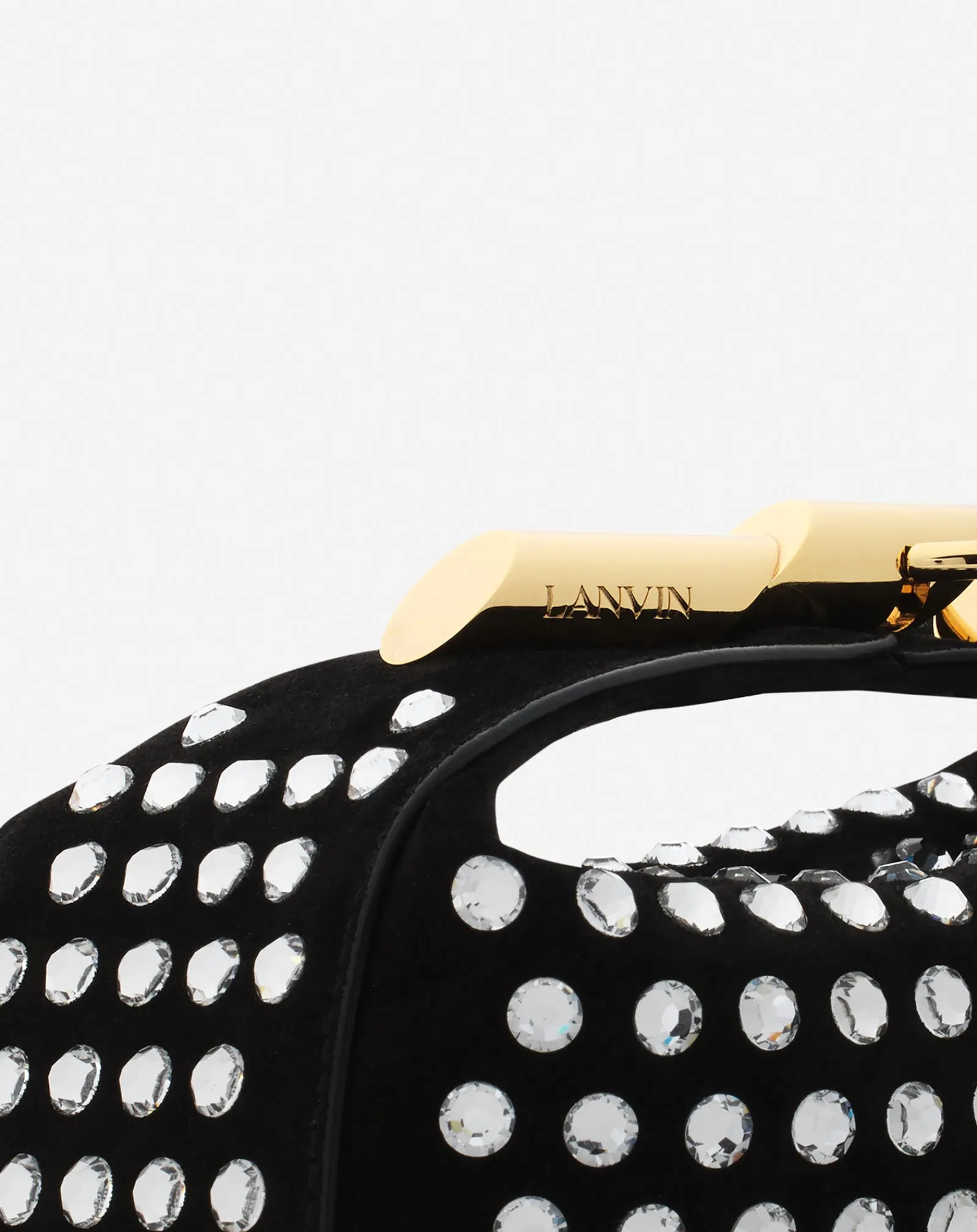 Outlet Haute séquence leather clutch bag with rhinestones Women Mini Bags & Clutches