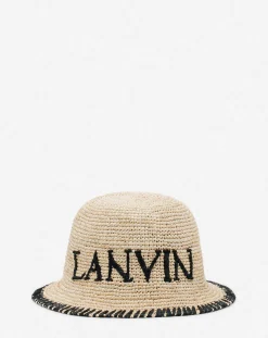 Clearance raffia bucket hat Women Hats