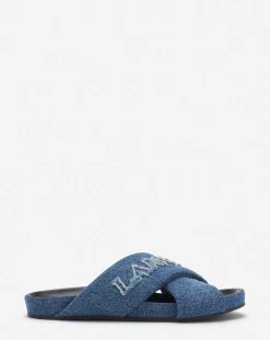 Outlet tinkle sandals in denim Women Sandals & Mules