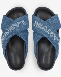 Hot tinkle sandals in denim Sandals
