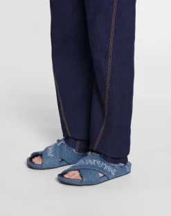 Hot tinkle sandals in denim Sandals
