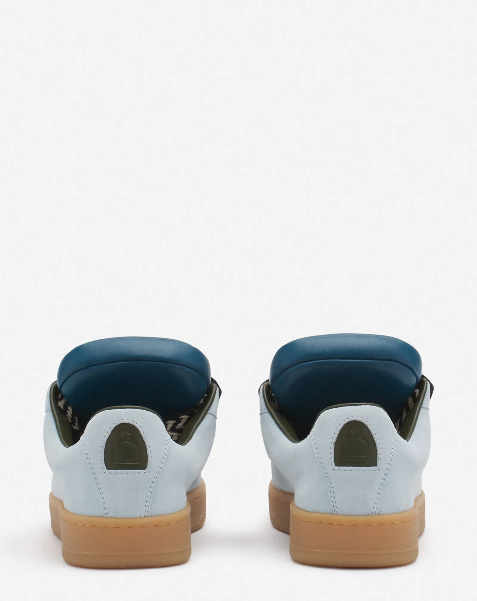 Discount x future hyper curb sneakers in leather and suede for men Sneakers