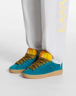 Discount x future hyper curb sneakers in leather and suede for men Curb Lite