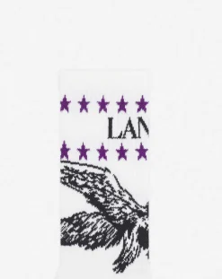 Outlet x future logo and cotton eagle socks Socks