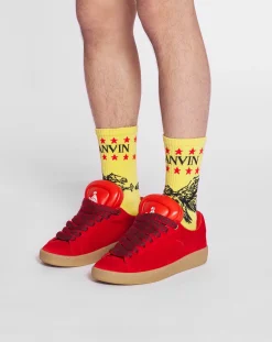 Online x future logo and cotton eagle socks Socks