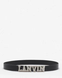 Clearance x future leather belt with rhinestones Belts