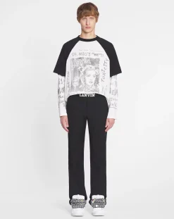 Discount x future long-sleeved print t-shirt T-shirts & Polos