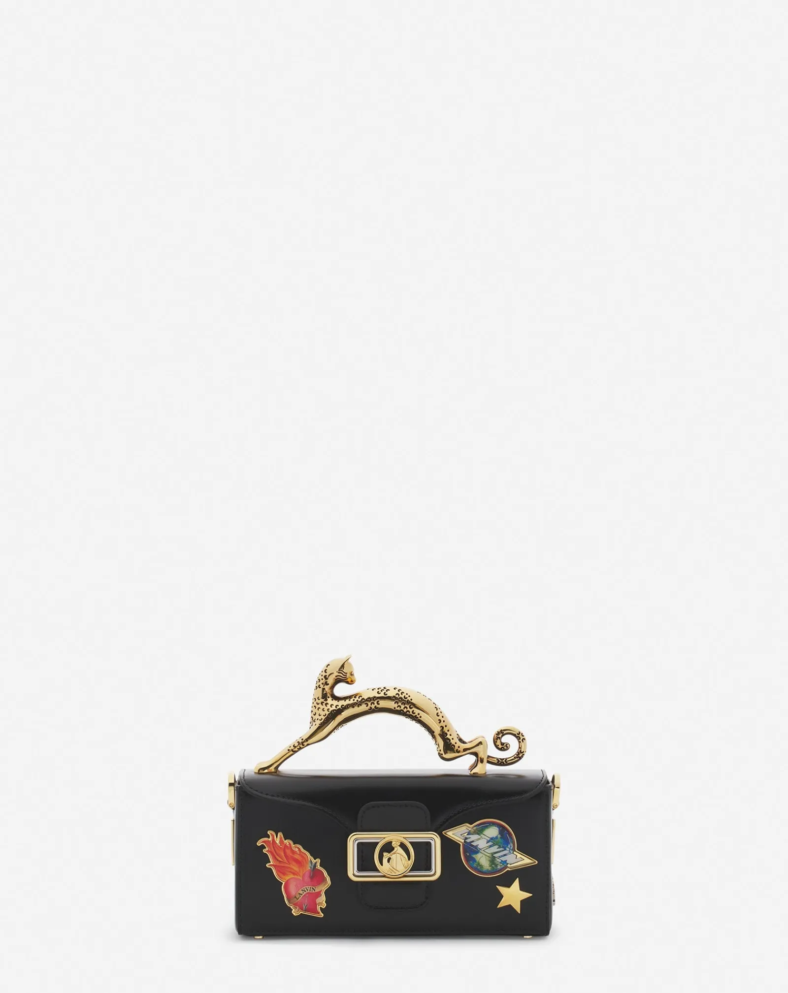 x future pencil cat nano leather bag with pins Women Mini Bags & Clutches
